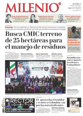 Cover of Milenio Puebla
