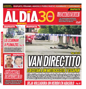 Cover of Periodico Al Dia (Irapuato)