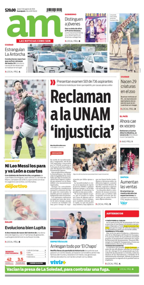 Cover of Periodico AM (Leon)