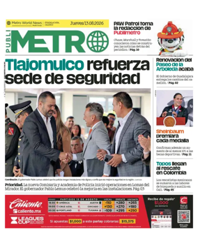 Cover of Publimetro Guadalajara