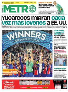 Cover of Publimetro Merida