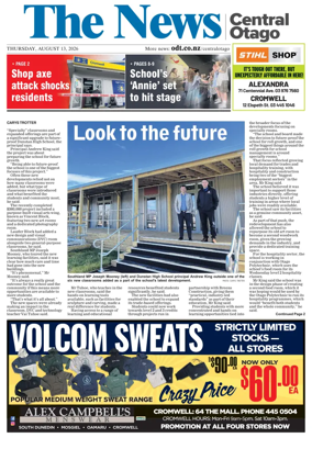 Cover of Central Otago News
