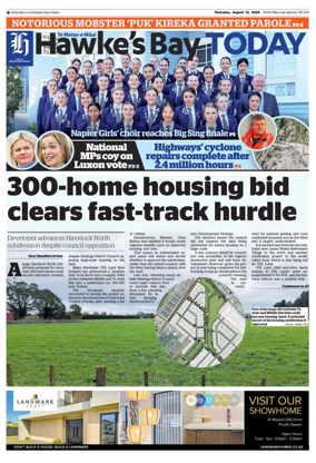 Cover of Hawke's Bay Today