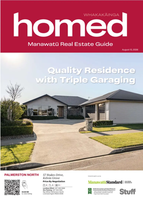 Cover of Homed Manawatu Standard
