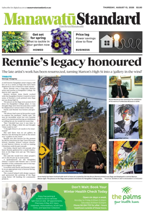 Cover of Manawatu Standard