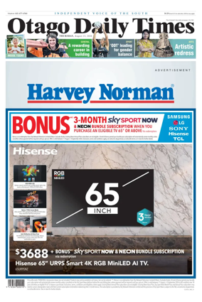 Cover of Otago Daily Times