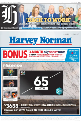 Cover of The New Zealand Herald