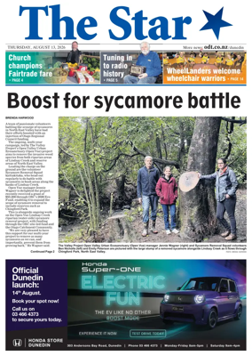 Cover of The Star (Dunedin)