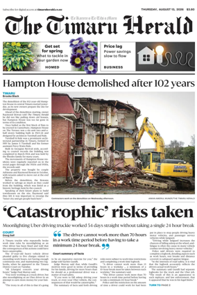 Cover of The Timaru Herald