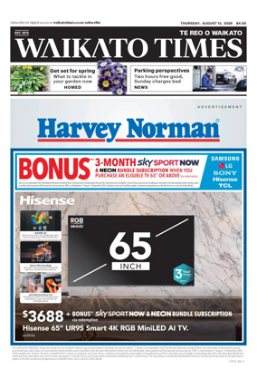 Cover of Waikato Times