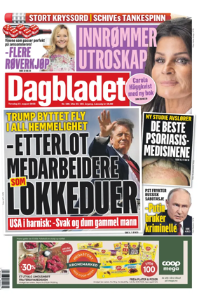 Cover of Dagbladet