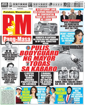 Cover of PM Pang-Masa