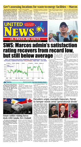 Cover of United News - English Edition
