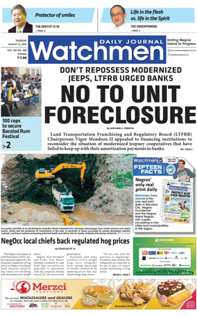 Cover of Watchmen Daily Journal
