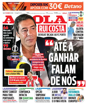 Cover of A BOLA (Portuguese)