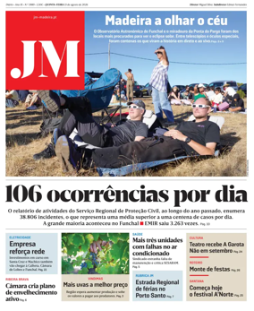 Cover of Jornal Madeira