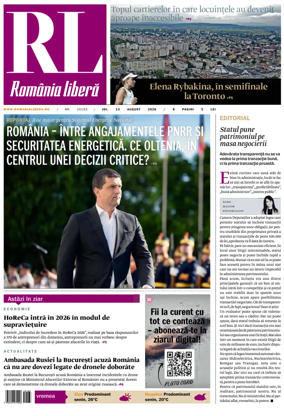 Cover of Romania Libera