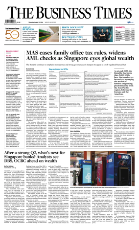 Cover of The Business Times