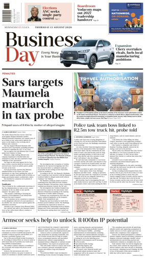 Cover of Business Day