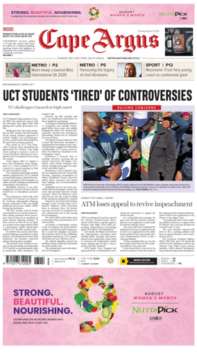 Cover of Cape Argus