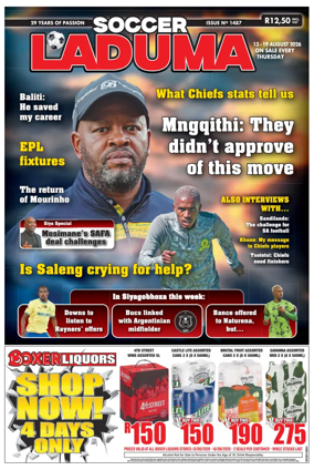 Cover of Soccer Laduma