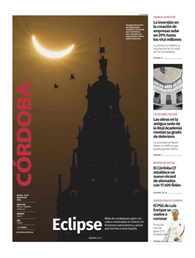 Cover of Diario Cordoba