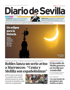Cover of Diario de Sevilla