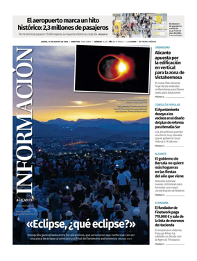 Cover of Diario Informacion