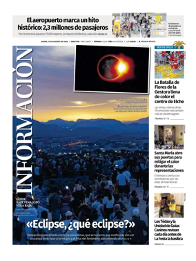 Cover of Diario Informacion (Elche y Vega Baja)
