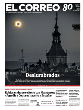 Cover of EL Correo (Alava)