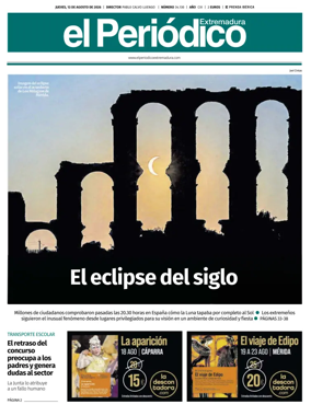 Cover of El Periodico Extremadura