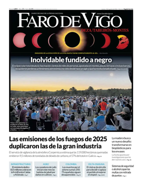 Cover of Faro de Vigo (Deza/Tabeiros-Montes)