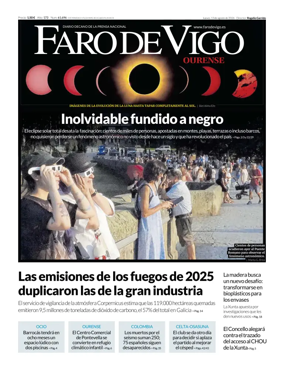 Cover of Faro de Vigo (Ourense)