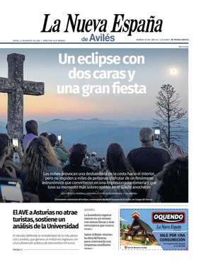 Cover of La Nueva Espana (Aviles)