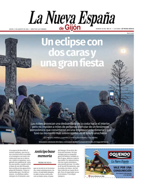 Cover of La Nueva Espana (Gijon)