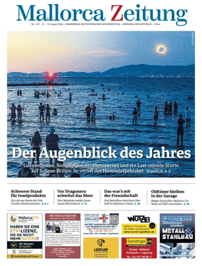 Cover of Mallorca Zeitung