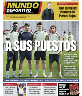 Cover of Mundo Deportivo (Bizkaia-Araba)