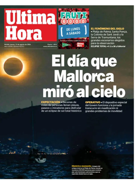 Cover of Ultima Hora