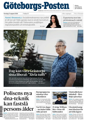 Cover of Goteborgs-Posten