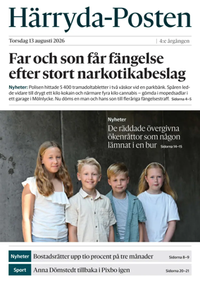 Cover of Harryda-Posten