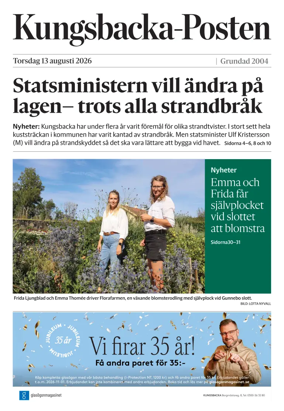 Cover of Kungsbacka-Posten