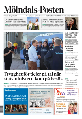 Cover of Molndals-Posten