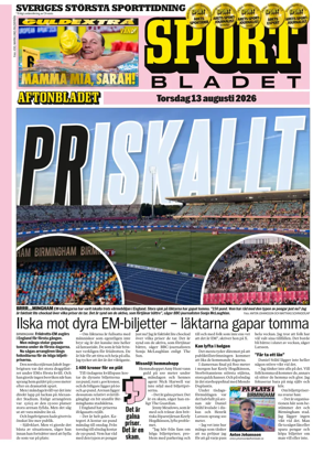 Cover of Sportbladet