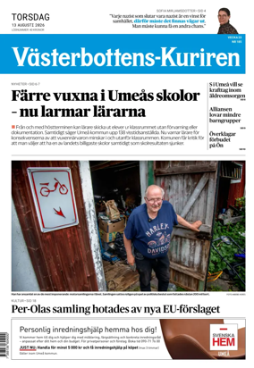 Cover of Vasterbottens-Kuriren