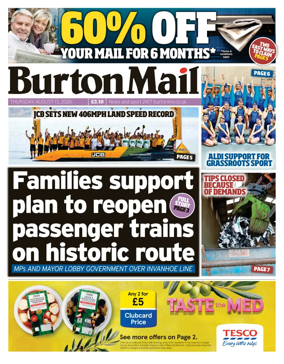 Cover of Burton Mail