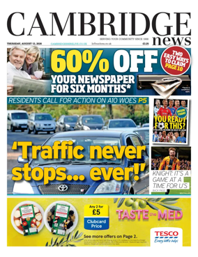 Cover of Cambridge News
