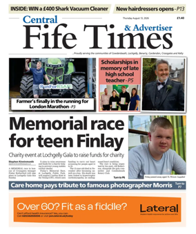 Cover of Central Fife Times
