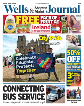 Cover of Central Somerset & Cheddar Valley Gazette