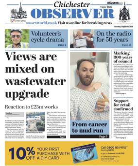 Cover of Chichester Observer