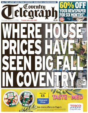 Cover of Coventry Telegraph